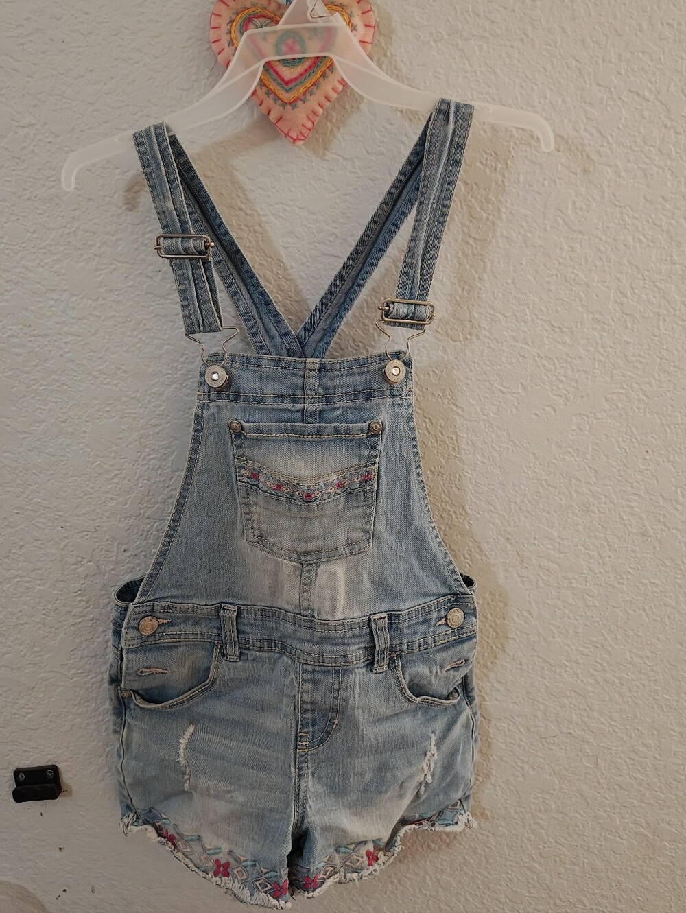 Girls Jordache Jean Short Overalls
